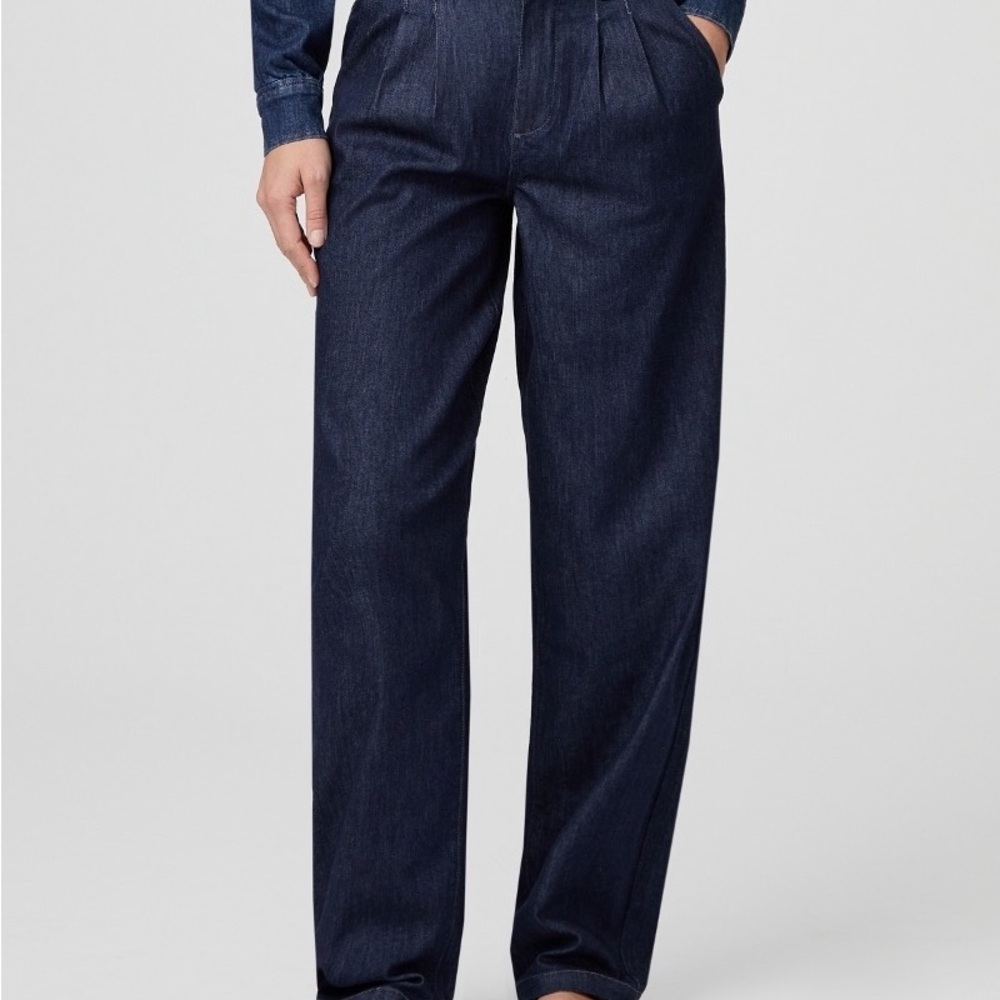 PAIGE Blue Relaxed Jeans Classic Style